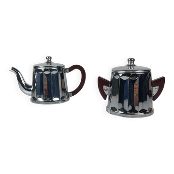 Set à café Art deco cafetière et sucrier , 1930/40
