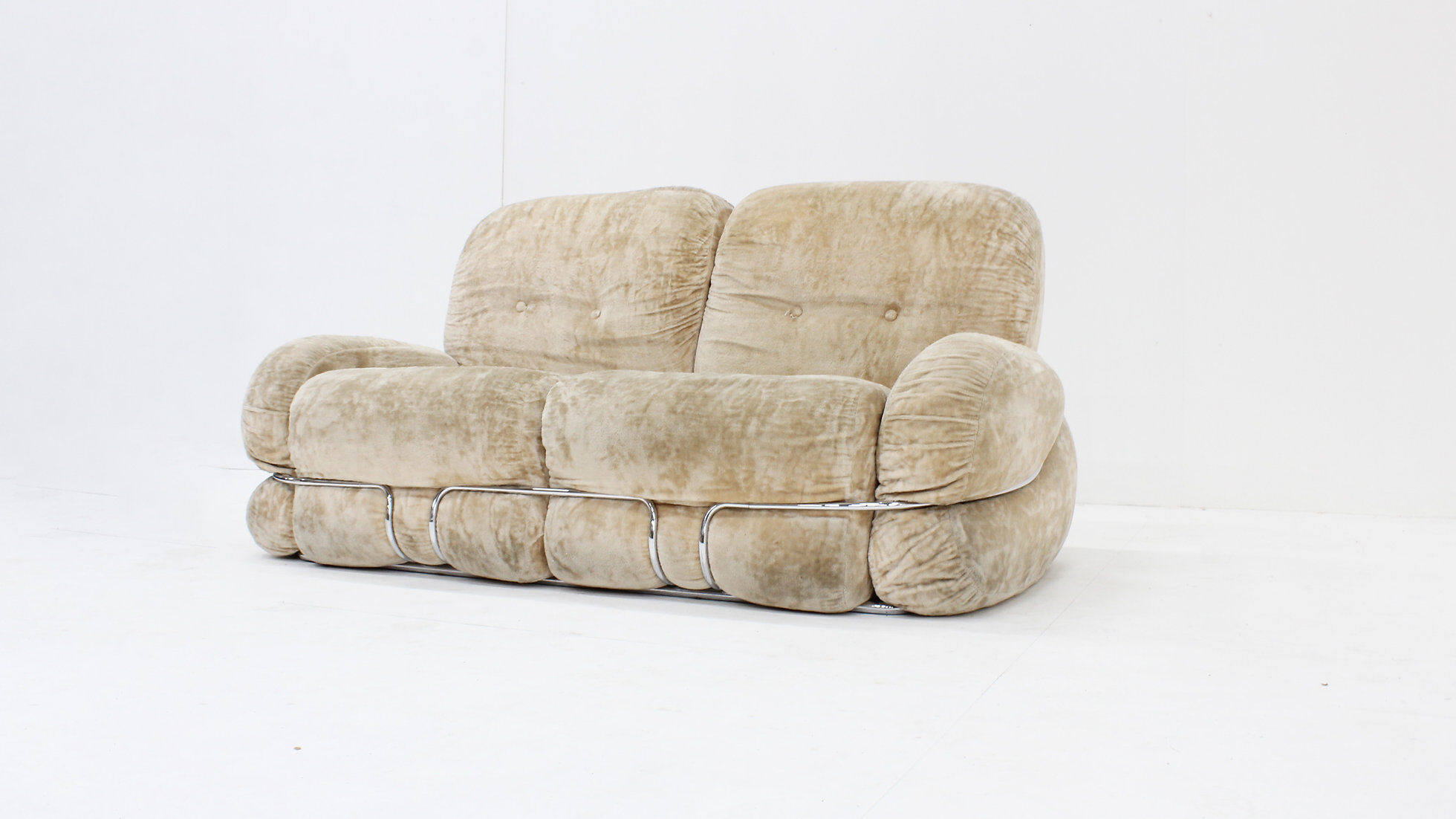 Canapé vintage Okay d'Adriano Piazzesi, Italie, années 1970