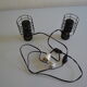 Paire de lampes vintage 50's de laboratoire bbt krauss