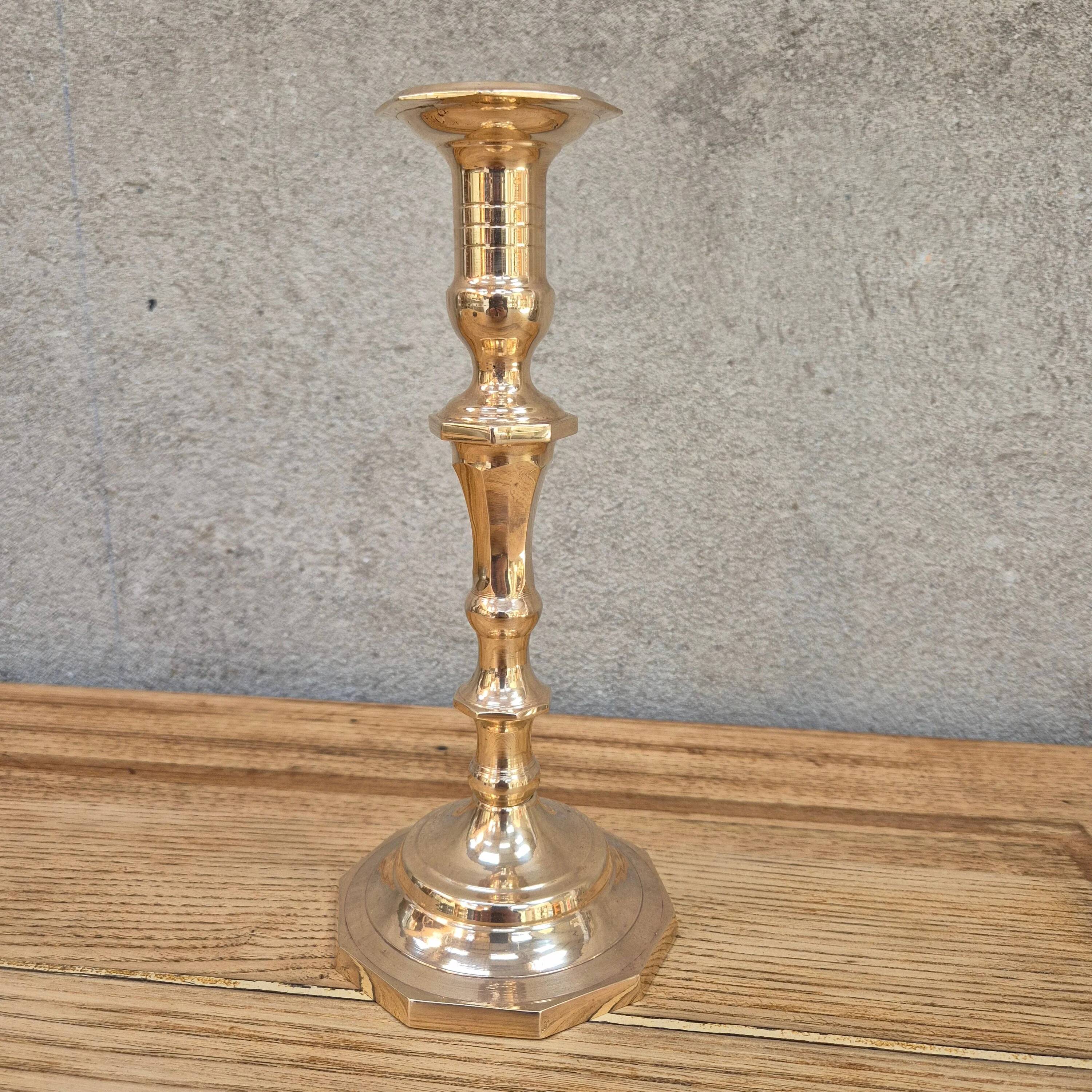Large antique candlestick
