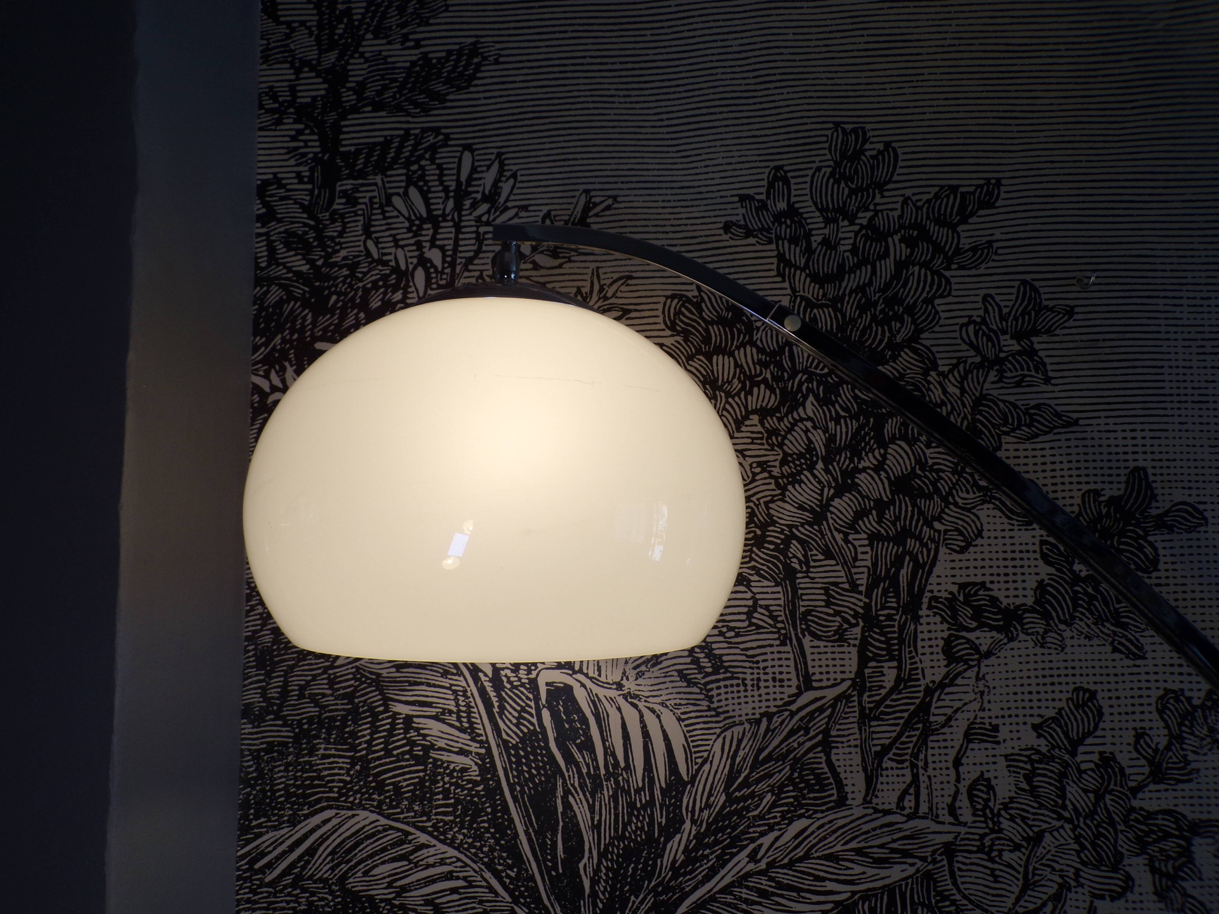 Arc floor lamp 1970 by Solken lights