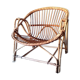 Vintage rattan armchair