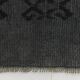 2x8 Vintage Gray & Black Runner Rug, 72x255Cm