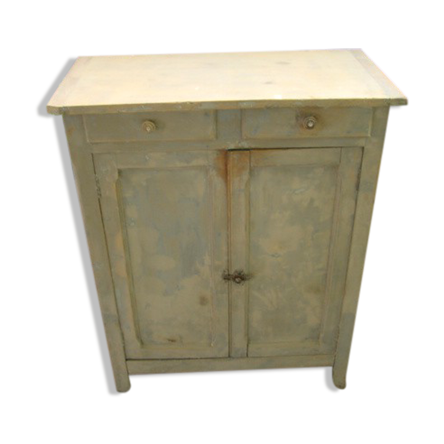 Old patinated Parisian buffet