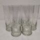 Grands verres en cristal