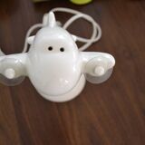 Set of 2 bedside lamp "airplane"