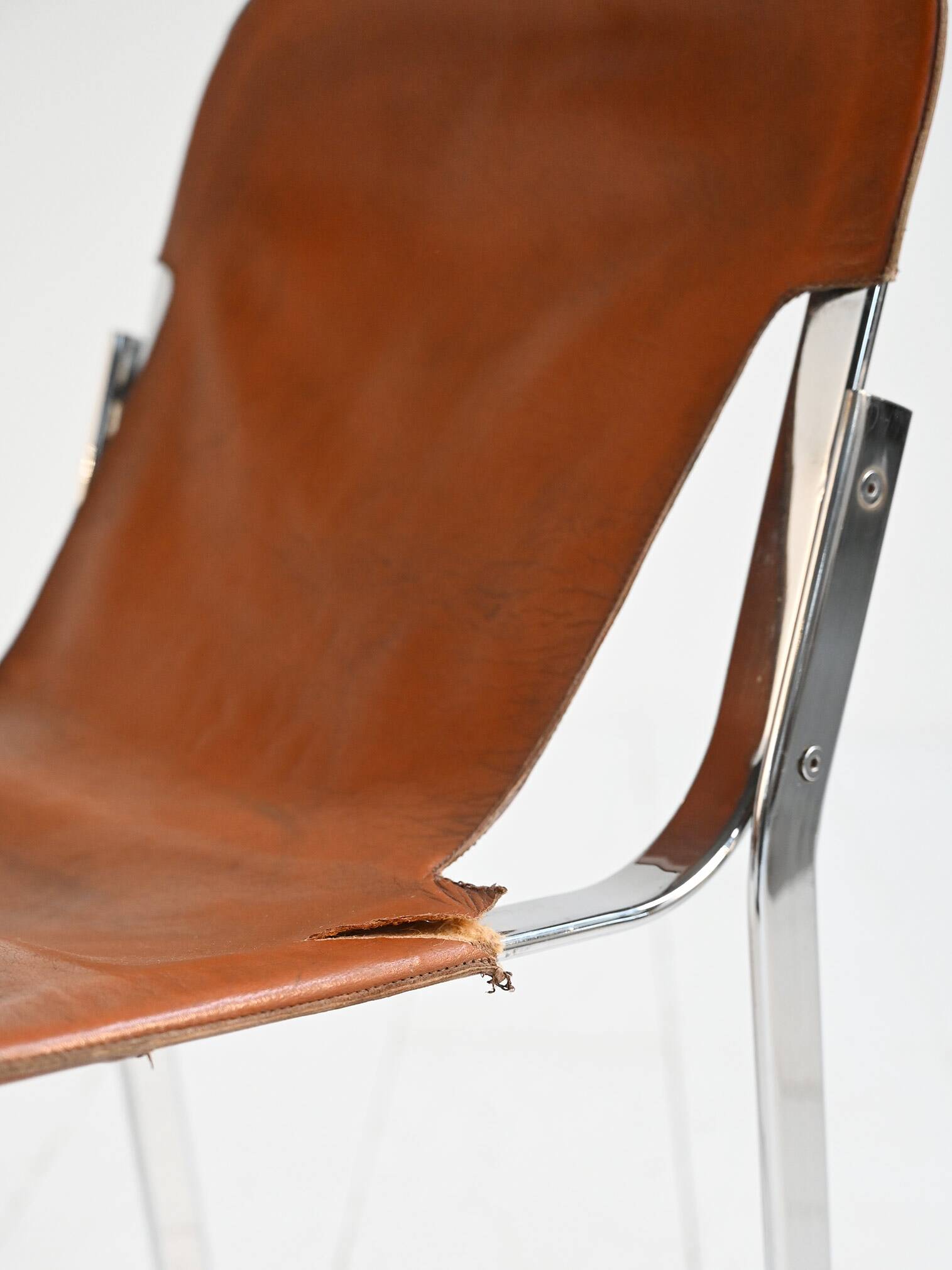 Chair attributed to Willy Rizzo for Cidue 1970s