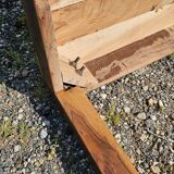 Rectangular teak dining table