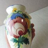 Ancient vase, flower decoration, ceramic, st Clement