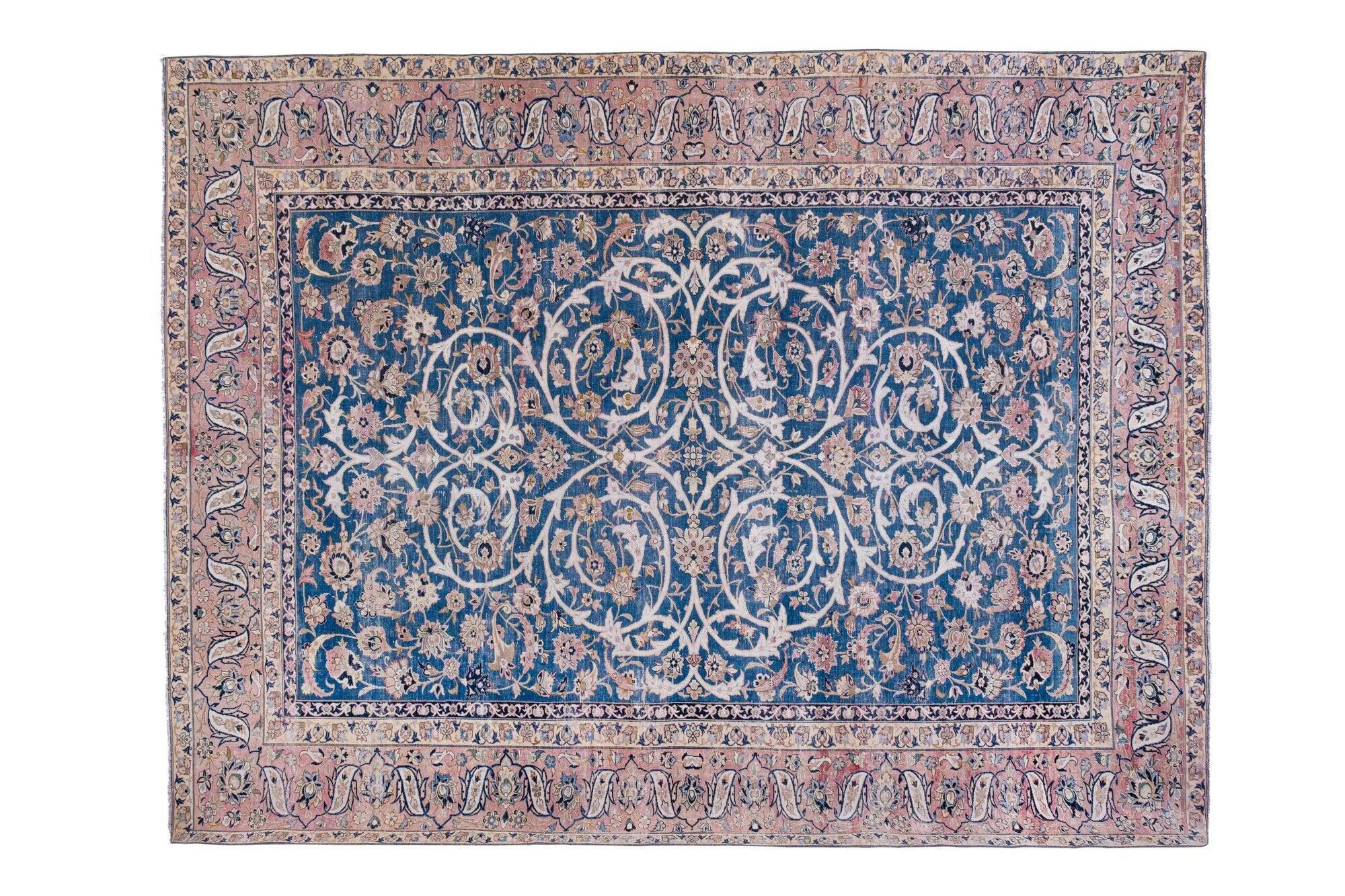 Tapis Oushak turc vintage