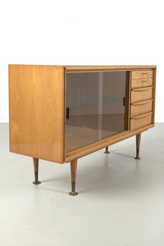 Vintage Blond Sideboard, 1950s