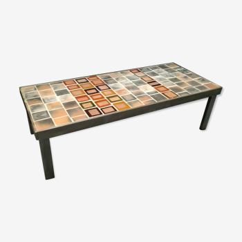 1950 Roger Capron ceramic coffee table