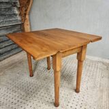 Vintage table folding table dining table side table 90x90cm