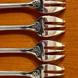 Christofle Malmaison 12 oyster forks, new condition