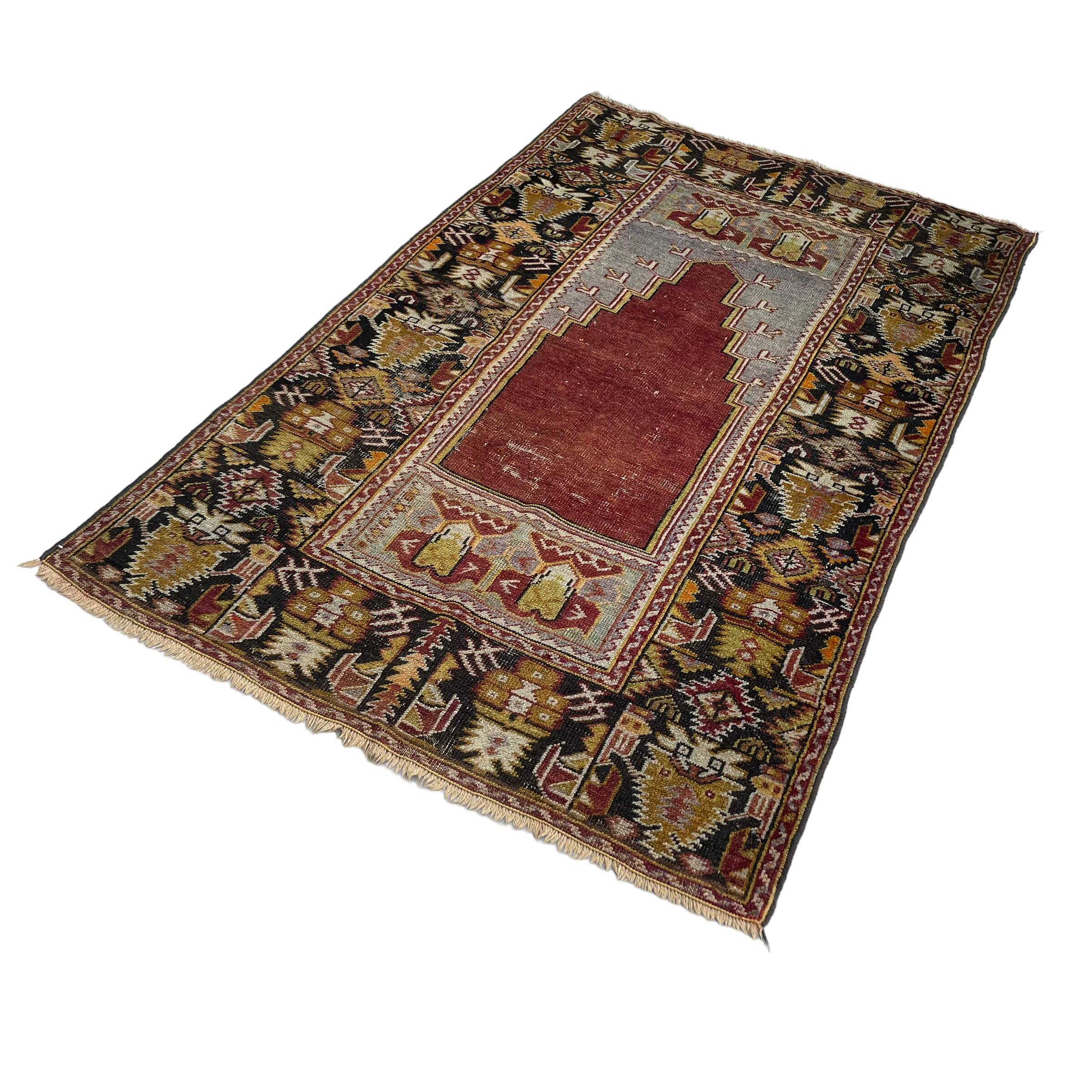 Tapis turc antique, 185 x 110 cm