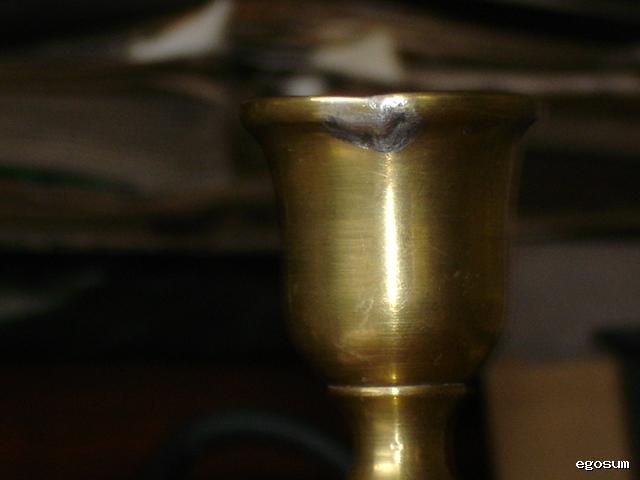 Pair of candlesticks time Executive Board late eighteenth early nineteenth