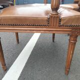 Paire de fauteuils anciens style Louis XVl