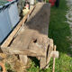 Old Solid Oak Carpenter's Workbench