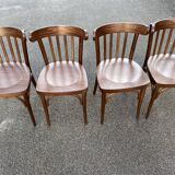 Set of 4 vintage bistro chairs