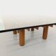 Vintage Italian square coffee table Kyoto by Gianfranco Frattini for Knoll