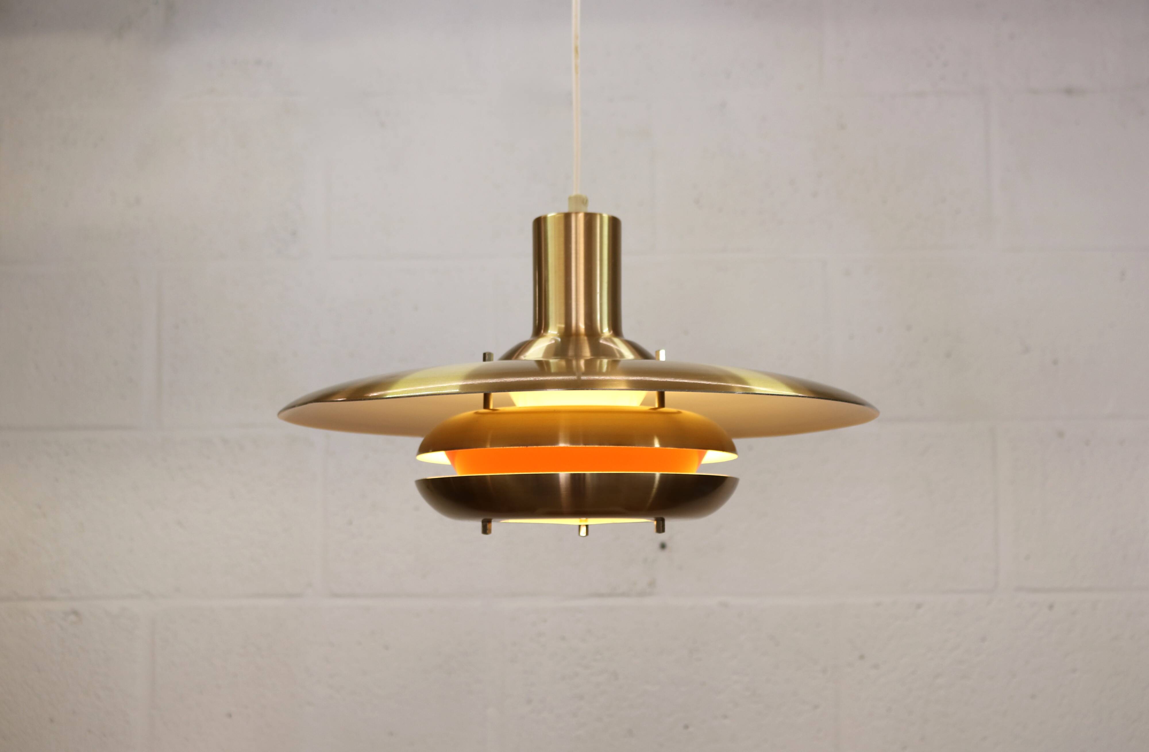 Very rare old Danish design lamp by Teknika model 405  - 60's