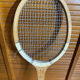 Vintage Wooden Tennis Racket #E214
