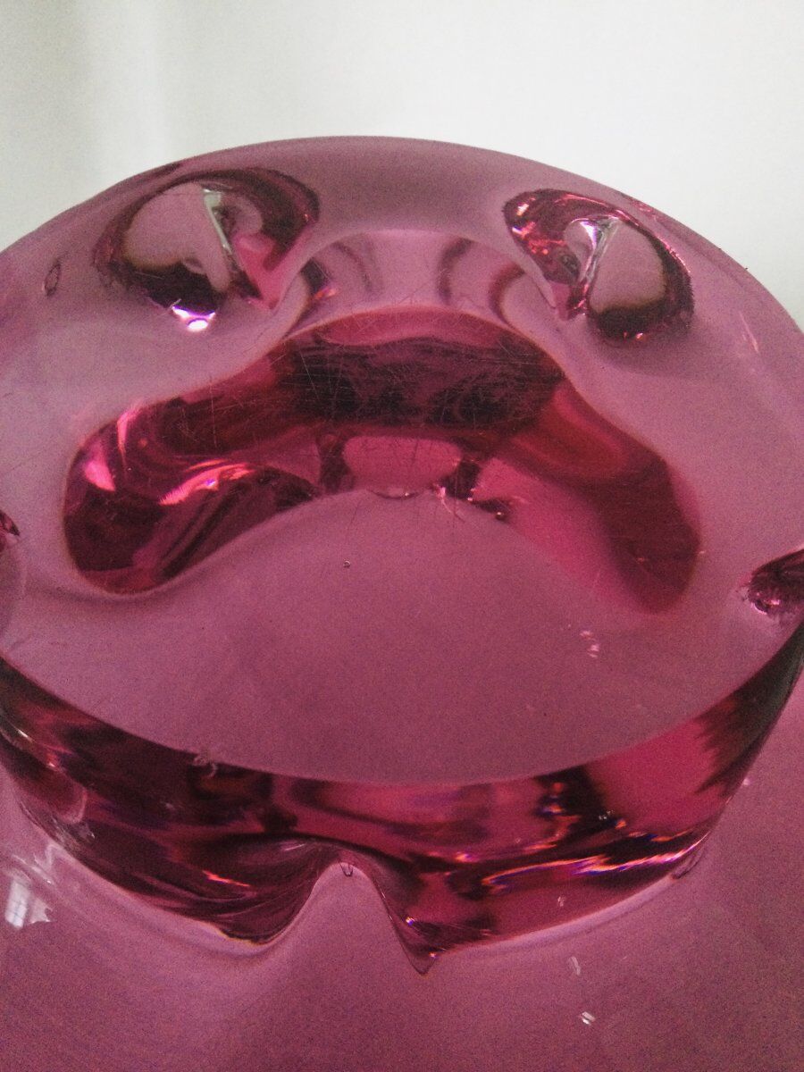 Pink crystal cut