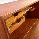 Danish mid-century Secretary by Arne Wahl Iversen teak 60s