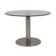 Glass coffee table, Danish design, 1970s, production: BoConcept