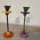 Pair of vintage Ikea candlesticks