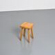 Vintage stool by Charlotte Perriand, Les Arcs, France
