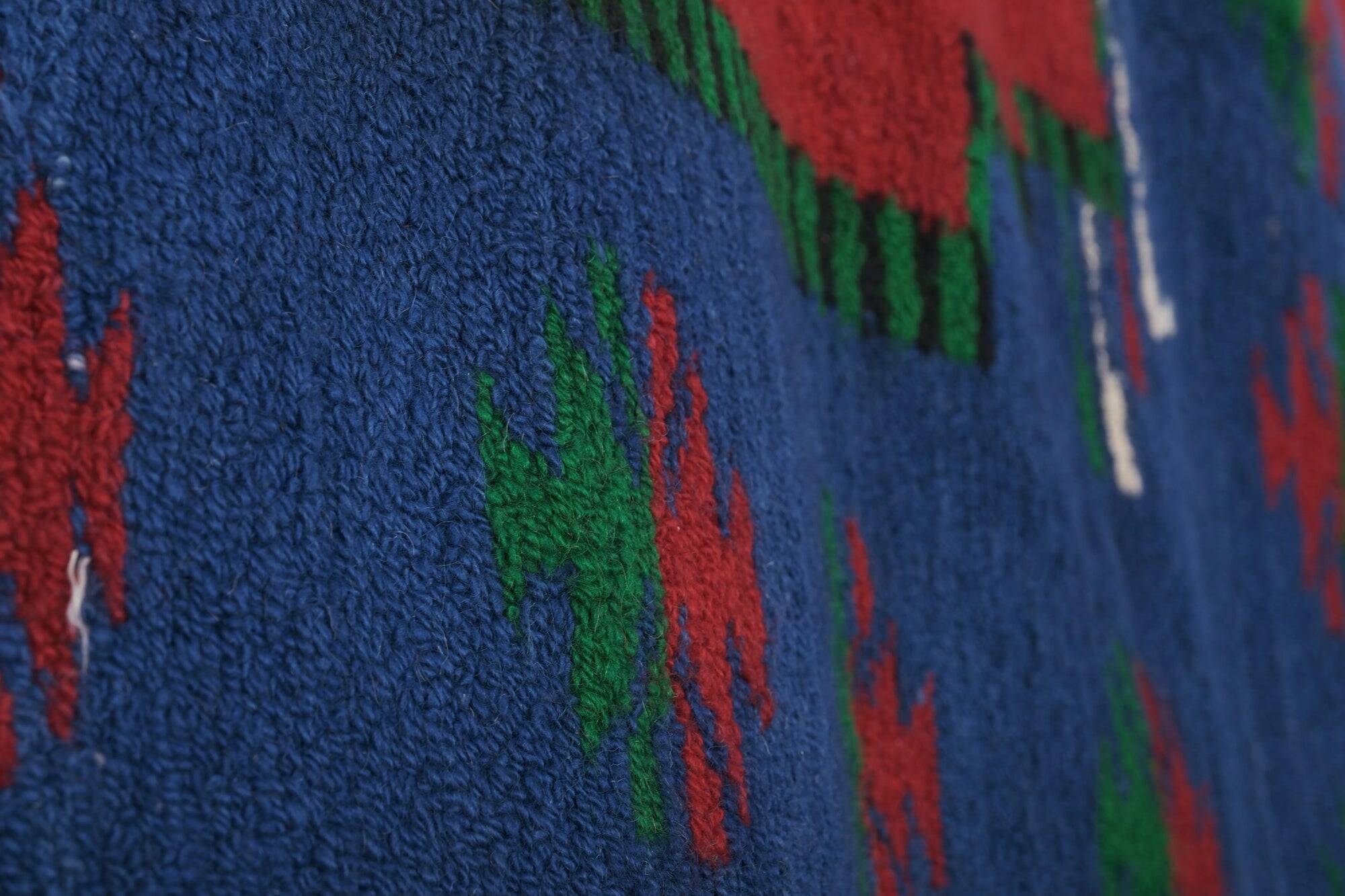Vintage Turkish handmade rug 114x163 cm