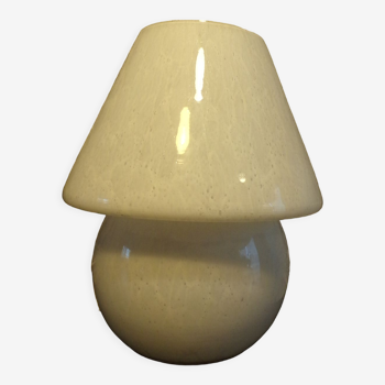 Lampe champignon en verre Murano