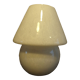 Lampe champignon en verre Murano