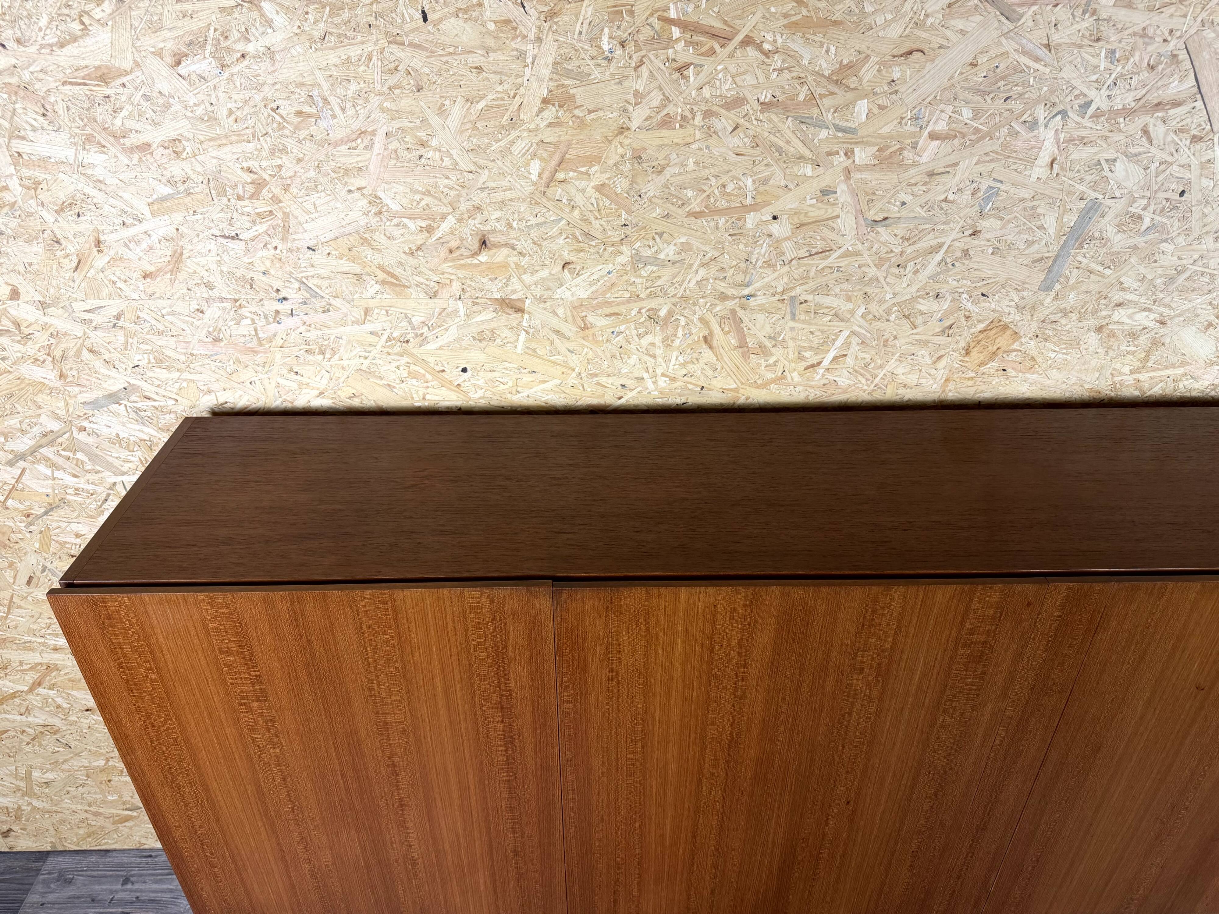 Buffet haut B60 en teck par Dieter Waeckerlin pour Behr, années 1960-1970