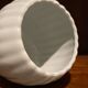 Limoges white porcelain vase