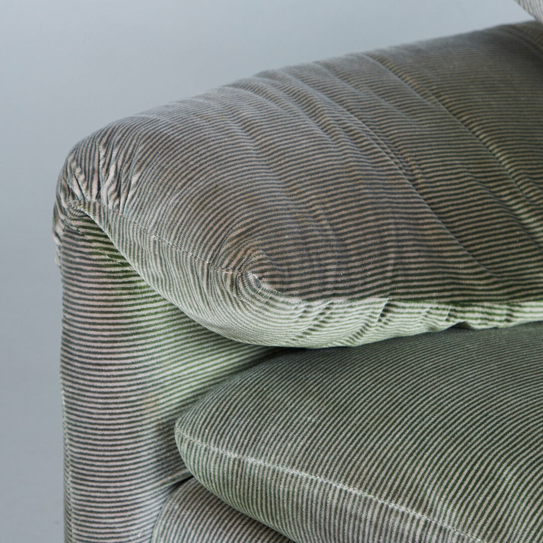 Maralunga sofa 2 places from Vico Magisttreti Cassina edition 80-90s