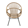 Rattan armchair