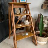 Vintage wooden stepladder