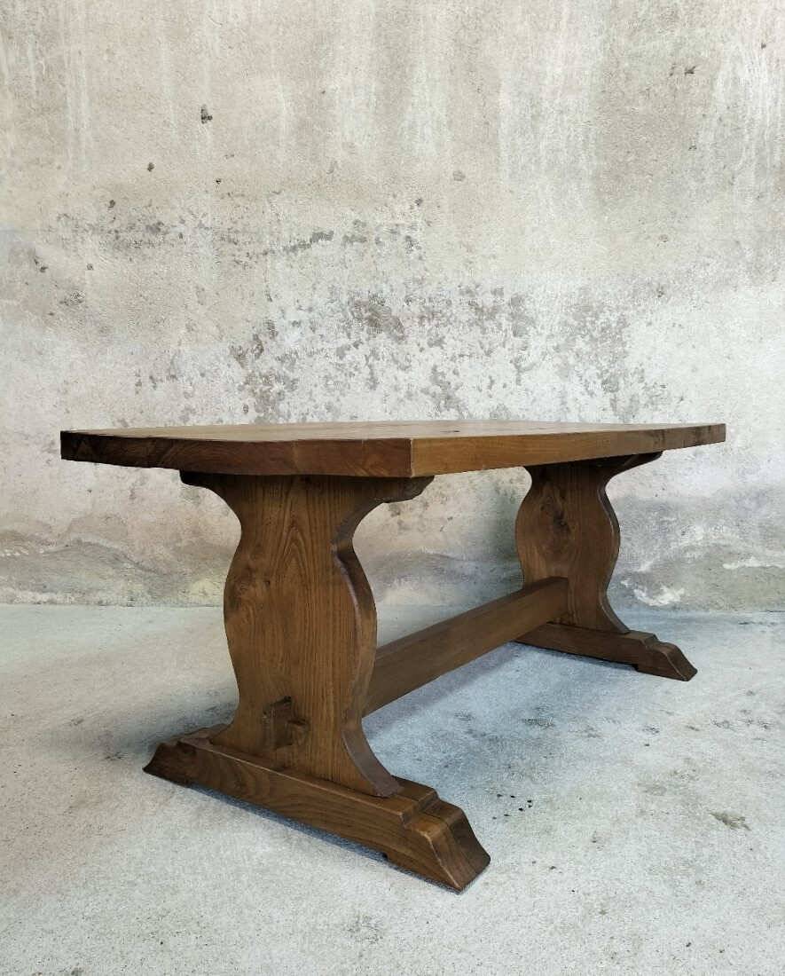 Solid wood coffee table
