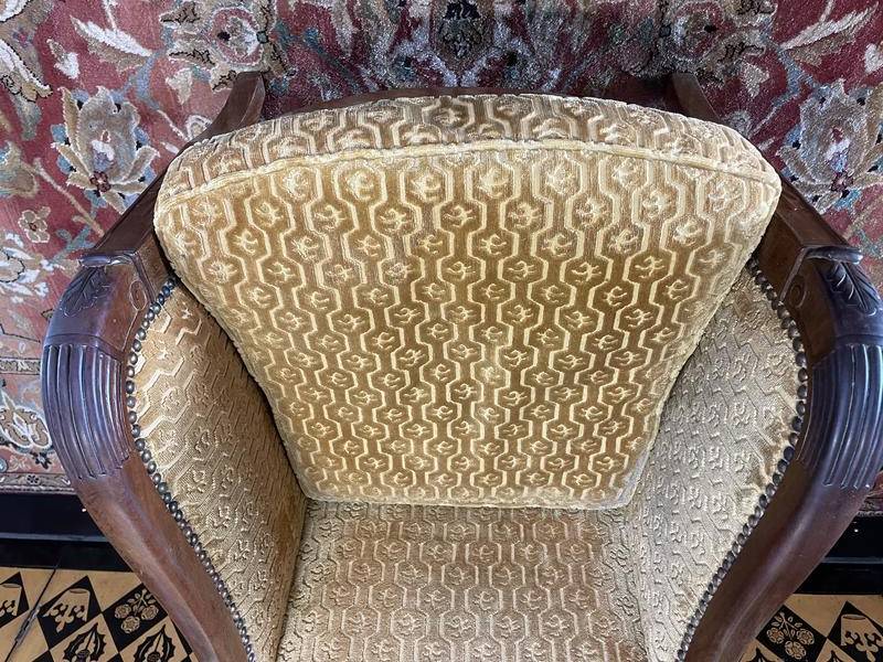 Armchair - Empire period shepherdess