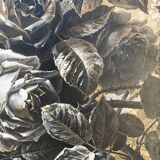 Tableau peinture ancienne roses stauffacher
