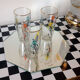 Octagonal mirror tray