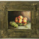 D.Lebon's oil-on-canvas still life with peaches