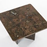 Fossilized stone nesting tables