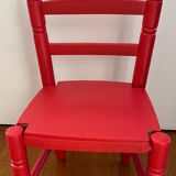 Wooden children's chair