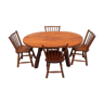 Dining table and 4 chairs