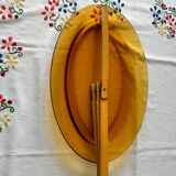 Plat de service ambre Duralex Made in France