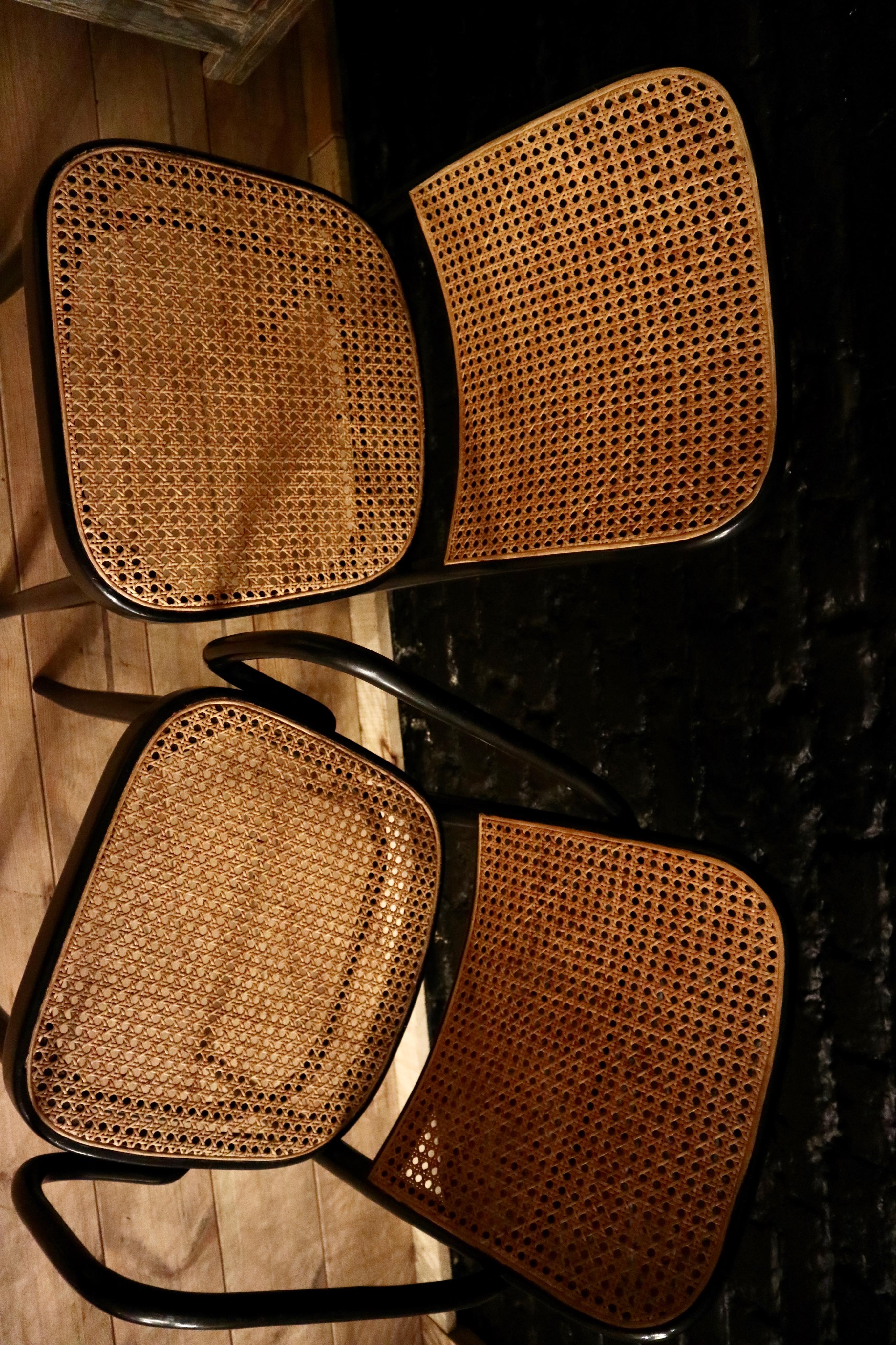 Lot an armchair and chair 811 Josef Hoffmann Thonet Prague