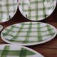 Set of 10 Moulin des Loups "Nappe" dessert plates